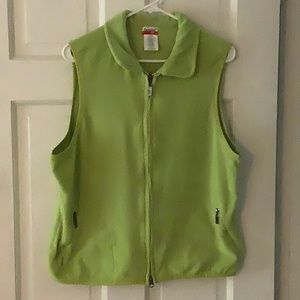 Danskin Chartreuse Vest
